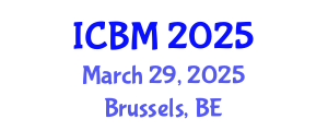 International Conference on Biomechanics (ICBM) March 29, 2025 - Brussels, Belgium