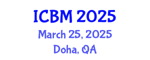 International Conference on Biomechanics (ICBM) March 25, 2025 - Doha, Qatar