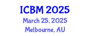 International Conference on Biomechanics (ICBM) March 25, 2025 - Melbourne, Australia
