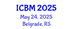 International Conference on Biomechanics (ICBM) May 24, 2025 - Belgrade, Serbia