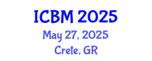 International Conference on Biomechanics (ICBM) May 27, 2025 - Crete, Greece