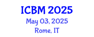 International Conference on Biomechanics (ICBM) May 03, 2025 - Rome, Italy