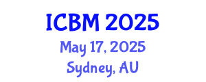 International Conference on Biomechanics (ICBM) May 17, 2025 - Sydney, Australia