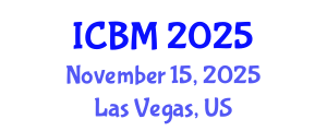 International Conference on Biomechanics (ICBM) November 15, 2025 - Las Vegas, United States