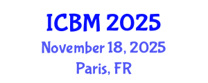 International Conference on Biomechanics (ICBM) November 18, 2025 - Paris, France
