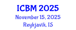 International Conference on Biomechanics (ICBM) November 15, 2025 - Reykjavik, Iceland