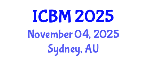 International Conference on Biomechanics (ICBM) November 04, 2025 - Sydney, Australia