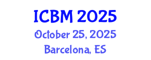 International Conference on Biomechanics (ICBM) October 25, 2025 - Barcelona, Spain