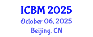 International Conference on Biomechanics (ICBM) October 06, 2025 - Beijing, China