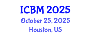 International Conference on Biomechanics (ICBM) October 25, 2025 - Houston, United States