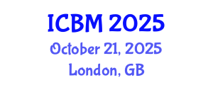 International Conference on Biomechanics (ICBM) October 21, 2025 - London, United Kingdom