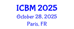 International Conference on Biomechanics (ICBM) October 28, 2025 - Paris, France