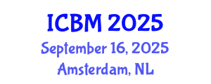 International Conference on Biomechanics (ICBM) September 16, 2025 - Amsterdam, Netherlands