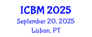 International Conference on Biomechanics (ICBM) September 20, 2025 - Lisbon, Portugal