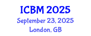 International Conference on Biomechanics (ICBM) September 23, 2025 - London, United Kingdom
