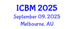 International Conference on Biomechanics (ICBM) September 09, 2025 - Melbourne, Australia