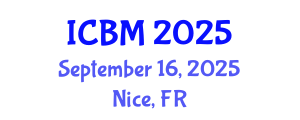 International Conference on Biomechanics (ICBM) September 16, 2025 - Nice, France