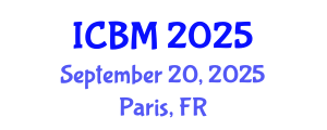 International Conference on Biomechanics (ICBM) September 20, 2025 - Paris, France