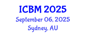 International Conference on Biomechanics (ICBM) September 06, 2025 - Sydney, Australia