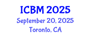 International Conference on Biomechanics (ICBM) September 20, 2025 - Toronto, Canada