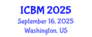 International Conference on Biomechanics (ICBM) September 16, 2025 - Washington, United States