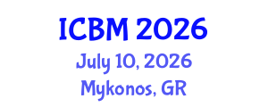 International Conference on Biomechanics (ICBM) July 10, 2026 - Mykonos, Greece International Conference on Biomechanics (ICBM) July 10, 2026 - Mykonos, Greece