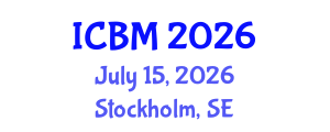International Conference on Biomechanics (ICBM) July 15, 2026 - Stockholm, Sweden International Conference on Biomechanics (ICBM) July 15, 2026 - Stockholm, Sweden