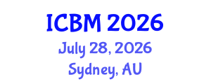 International Conference on Biomechanics (ICBM) July 28, 2026 - Sydney, Australia International Conference on Biomechanics (ICBM) July 28, 2026 - Sydney, Australia