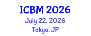 International Conference on Biomechanics (ICBM) July 22, 2026 - Tokyo, Japan