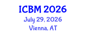 International Conference on Biomechanics (ICBM) July 29, 2026 - Vienna, Austria