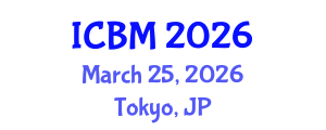 International Conference on Biomechanics (ICBM) March 25, 2026 - Tokyo, Japan