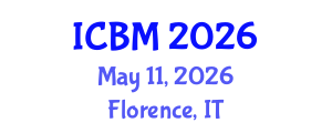 International Conference on Biomechanics (ICBM) May 11, 2026 - Florence, Italy International Conference on Biomechanics (ICBM) May 11, 2026 - Florence, Italy