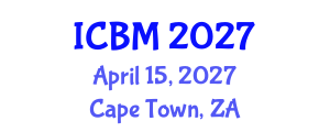 International Conference on Biomechanics (ICBM) April 15, 2027 - Cape Town, South Africa International Conference on Biomechanics (ICBM) April 15, 2027 - Cape Town, South Africa