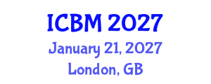 International Conference on Biomechanics (ICBM) January 21, 2027 - London, United Kingdom