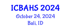 International Conference on Biomedical and Health Sciences (ICBAHS) October 25, 2024 - Bali, Indonesia