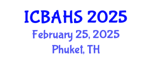 International Conference on Biomedical and Health Sciences (ICBAHS) February 25, 2025 - Phuket, Thailand