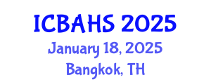 International Conference on Biomedical and Health Sciences (ICBAHS) January 18, 2025 - Bangkok, Thailand