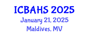 International Conference on Biomedical and Health Sciences (ICBAHS) January 21, 2025 - Maldives, Maldives