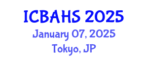 International Conference on Biomedical and Health Sciences (ICBAHS) January 07, 2025 - Tokyo, Japan