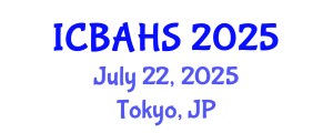 International Conference on Biomedical and Health Sciences (ICBAHS) July 22, 2025 - Tokyo, Japan
