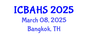 International Conference on Biomedical and Health Sciences (ICBAHS) March 08, 2025 - Bangkok, Thailand