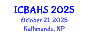 International Conference on Biomedical and Health Sciences (ICBAHS) October 21, 2025 - Kathmandu, Nepal