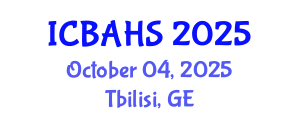 International Conference on Biomedical and Health Sciences (ICBAHS) October 04, 2025 - Tbilisi, Georgia
