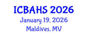 International Conference on Biomedical and Health Sciences (ICBAHS) January 19, 2026 - Maldives, Maldives International Conference on Biomedical and Health Sciences (ICBAHS) January 19, 2026 - Maldives, Maldives