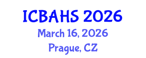 International Conference on Biomedical and Health Sciences (ICBAHS) March 16, 2026 - Prague, Czechia International Conference on Biomedical and Health Sciences (ICBAHS) March 16, 2026 - Prague, Czechia