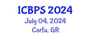 International Conference on Biomedical and Pharmaceutical Sciences (ICBPS) July 04, 2024 - Corfu, Greece