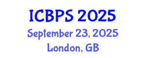 International Conference on Biomedical and Pharmaceutical Sciences (ICBPS) September 23, 2025 - London, United Kingdom