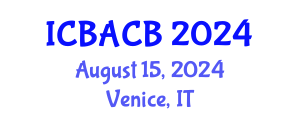International Conference on Biomedical Applications and Computational Biology (ICBACB) August 15, 2024 - Venice, Italy