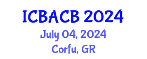 International Conference on Biomedical Applications and Computational Biology (ICBACB) July 04, 2024 - Corfu, Greece