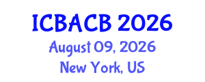 International Conference on Biomedical Applications and Computational Biology (ICBACB) August 09, 2026 - New York, United States